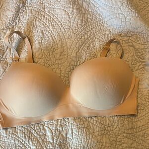 Victoria's Secret Light Tan Bra, no wire, padded.